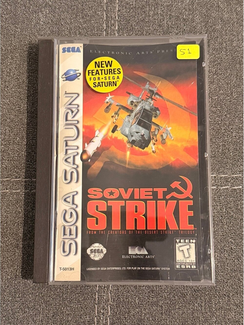 Soviet Strike for Sega Saturn